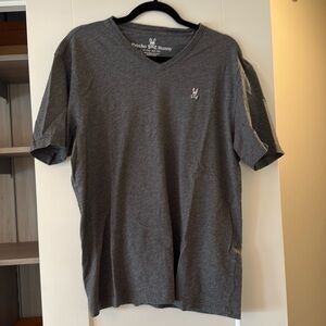 Psycho Bunny Gray Short Sleeve Tee